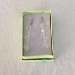 Chic Crystal Bead Earrings. *